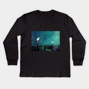 Hornet and Hollow Knight - Silksong Kids Long Sleeve T-Shirt